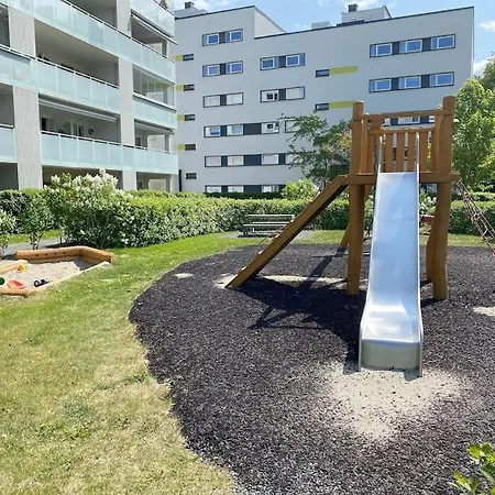 아파트 Spacious 3 Bedroom Next To Thon Hotel, Storsenter Shopping, And 15 Minutes To Oslo 샌드비카